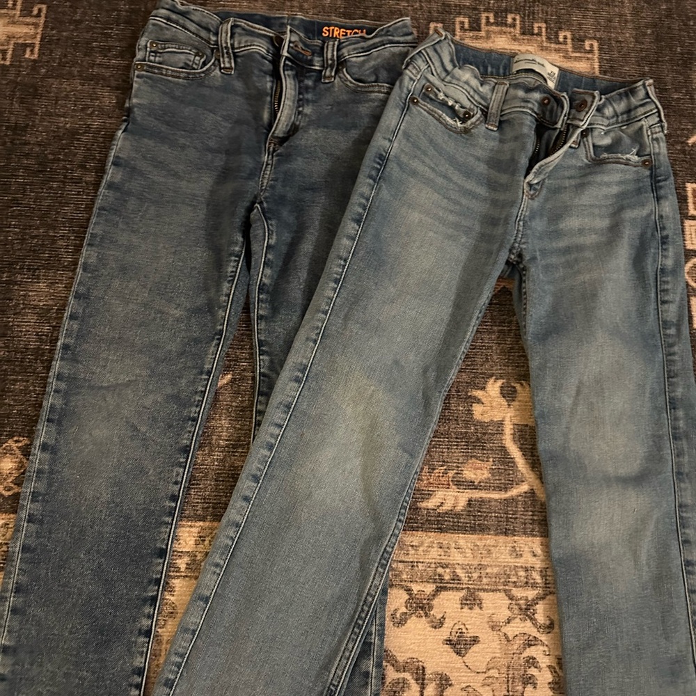 abercrombie kids Light Blue Denim Jeans - Twin Pair